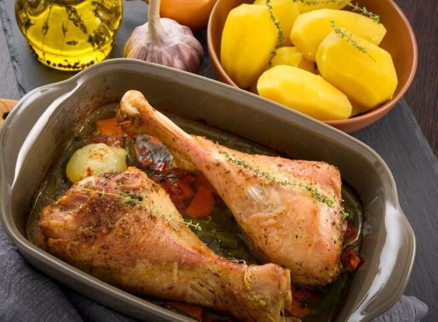 How to Cook Chicken Leg Quarters in the Oven