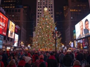 New York during the holidays