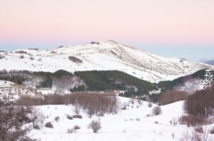 Snow in the Apennines